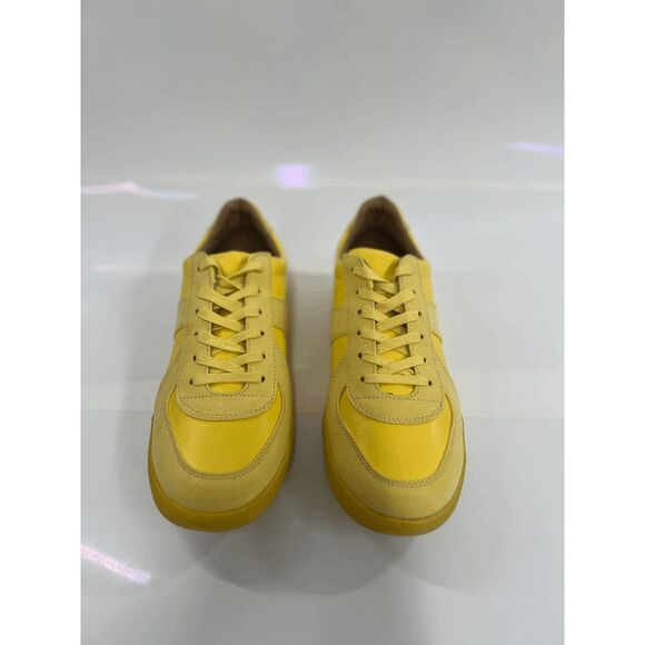 INC International Concepts Men's Harlan Court Sneakers - Yellow 10M - Picture 4 of 8